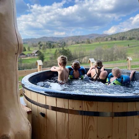 Goralskie Domki Na Podhalu - Z Jacuzzi Maniowy المظهر الخارجي الصورة
