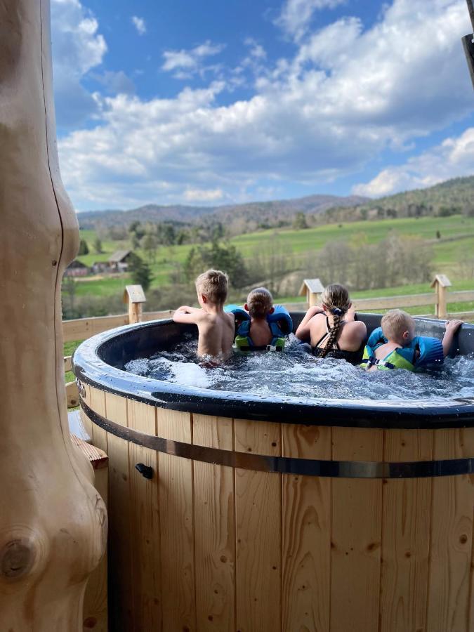 Goralskie Domki Na Podhalu - Z Jacuzzi Maniowy المظهر الخارجي الصورة